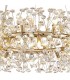 Ceiling Pendant 20 Light G9  French Gold, Crystal - 6