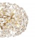Ceiling Pendant 20 Light G9  French Gold, Crystal - 7