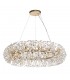 Ceiling Pendant 26 Light G9  French Gold, Crystal - 3