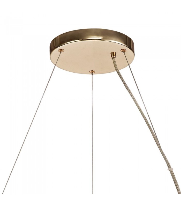 Ceiling Pendant 26 Light G9  French Gold, Crystal - 4