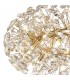 Ceiling Pendant 26 Light G9  French Gold, Crystal - 5