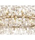 Ceiling Pendant 26 Light G9  French Gold, Crystal - 6
