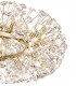 Ceiling Pendant 26 Light G9  French Gold, Crystal - 7