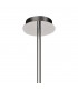 Ceiling Pendant 16 Light G9, Amber & Champagne, Polished Chrome - 4