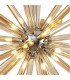 Ceiling Pendant 16 Light G9, Amber & Champagne, Polished Chrome - 5