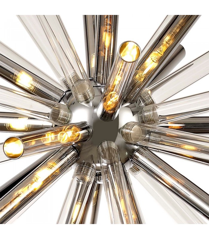 Ceiling Pendant 16 Light G9, Clear & Chrome, Polished Chrome - 5