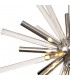 Ceiling Pendant 16 Light G9, Clear & Chrome, Polished Chrome - 6