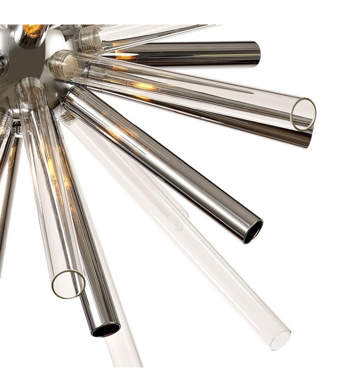 Ceiling Pendant 16 Light G9, Clear & Chrome, Polished Chrome - 7