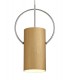Single Ceiling Pendant, 1 x E27, Gold, Polished Chrome - 5
