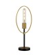 Table Lamp, 1 Light E27, Sand Gold, Matt Black - 1