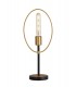 Table Lamp, 1 Light E27, Sand Gold, Matt Black - 4