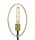 Table Lamp, 1 Light E27, Sand Gold, Matt Black - 7