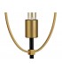Table Lamp, 1 Light E27, Sand Gold, Matt Black - 8