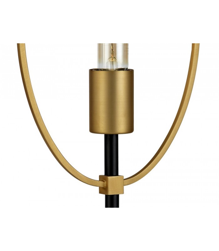 Table Lamp, 1 Light E27, Sand Gold, Matt Black - 8
