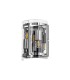 Flush Wall Light, 2 Light E27, Polished Chrome - 3