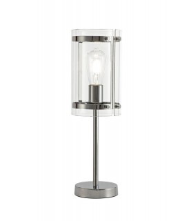 Table Lamp, 1 Light E27, Polished Chrome - 1