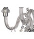 Chandelier Ceiling Pendant, 4 Light E14, Polished Chrome, Clear Glass, Crystal - 8