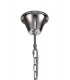 Chandelier Ceiling Pendant, 6 Light E14, Polished Chrome, Clear Glass, Crystal, (ITEM REQUIRES CONSTRUCTION, CONNECTION) - 4