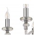 Chandelier Ceiling Pendant, 6 Light E14, Polished Chrome, Clear Glass, Crystal, (ITEM REQUIRES CONSTRUCTION, CONNECTION) - 8