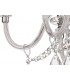 Chandelier Ceiling Pendant, 6 Light E14, Polished Chrome, Clear Glass, Crystal, (ITEM REQUIRES CONSTRUCTION, CONNECTION) - 9