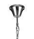 Chandelier Ceiling Pendant, 8 Light E14, Polished Chrome, Clear Glass, Crystal, (ITEM REQUIRES CONSTRUCTION, CONNECTION) - 4