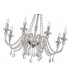 Chandelier Ceiling Pendant, 8 Light E14, Polished Chrome, Clear Glass, Crystal, (ITEM REQUIRES CONSTRUCTION, CONNECTION) - 5