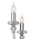 Chandelier Ceiling Pendant, 8 Light E14, Polished Chrome, Clear Glass, Crystal, (ITEM REQUIRES CONSTRUCTION, CONNECTION) - 7