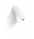 LED 1 Light Indoor Surface Mounted Wall Light Reading Lamp White - 1
