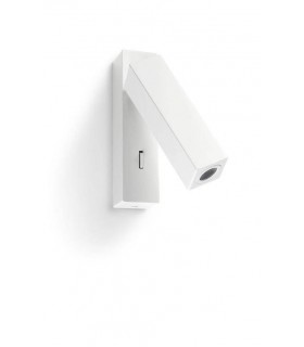 LED 1 Light Indoor Surface Mounted Wall Light Reading Lamp White - 1