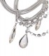 Chandelier Ceiling Pendant, 12 Light E14, Polished Chrome, Clear Glass, Crystal, (ITEM REQUIRES CONSTRUCTION, CONNECTION) - 9