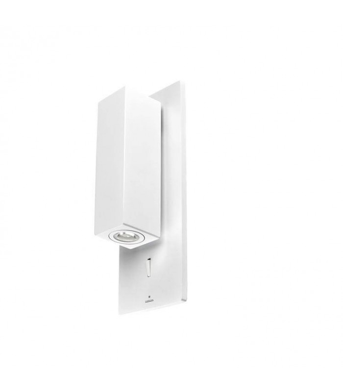 LED 1 Light Indoor Wall Light Reading Lamp White - 1