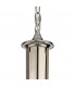 Ceiling Chandelier Pendant 12 Light E14 Polished Chrome, Satin Nickel, Clear Crystal - 5