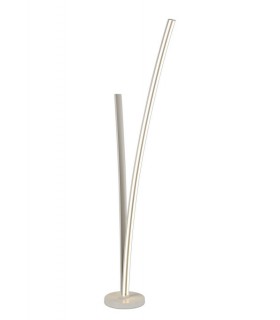 2 Light Floor Lamp Dimmable, 16W, 20W LED, 4000K, 2270lm, White - 1