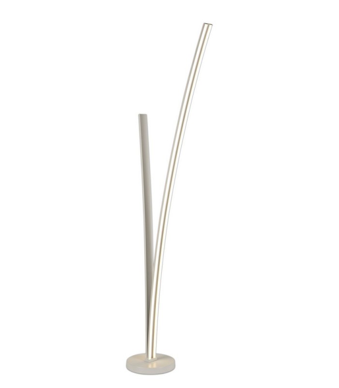 2 Light Floor Lamp Dimmable, 16W, 20W LED, 4000K, 2270lm, White - 1
