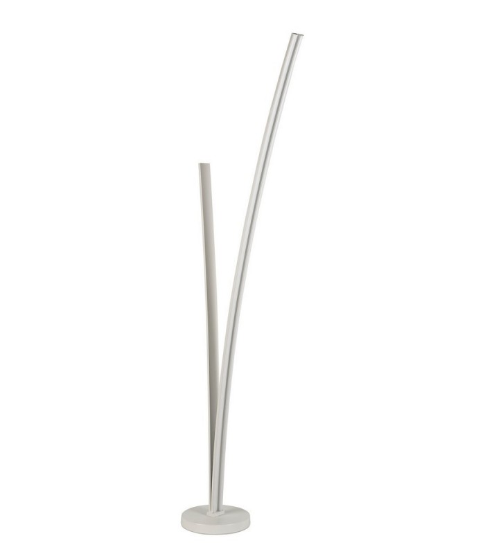 2 Light Floor Lamp Dimmable, 16W, 20W LED, 4000K, 2270lm, White - 3