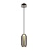 Ceiling Pendant, 1 x 8W LED, 4000K, 720lm, Smoked, Black - 1