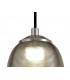Ceiling Pendant, 1 x 8W LED, 4000K, 720lm, Smoked, Black - 5