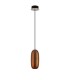 Ceiling Pendant, 1 x 8W LED, 4000K, 720lm, Copper, Black - 3