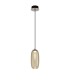 Ceiling Pendant, 1 x 8W LED, 4000K, 720lm, Champagne, Black - 1