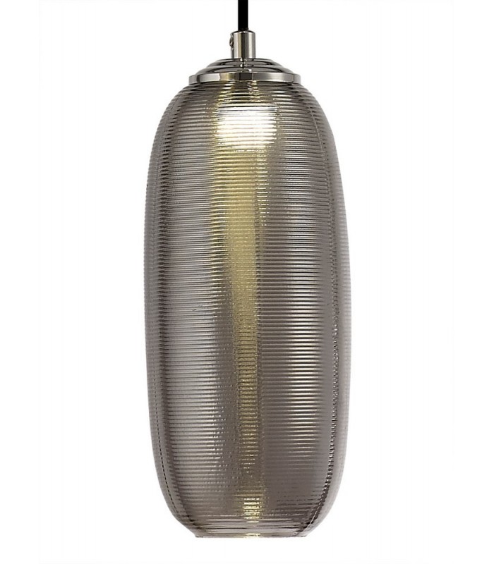 Multiple Ceiling Cluster Pendant, 3 x 8W LED, 4000K, 2160lm, Smoked, Copper & Champagne, Black - 8
