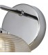 Wall Light Switched, 1 x 8W LED, 4000K, Champagne, Polished Chrome - 4