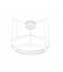 Integrated LED Small Ceiling Pendant Light White - 1