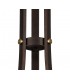 Ceiling Pendant 3 Light E27, Brown Oxide, Bronze With Clear Glass Shades - 6