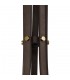 Ceiling Pendant 5 Light E27, Brown Oxide, Bronze With Clear Glass Shades - 6