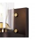 Wall Lamp 1 Light E27, Brown Oxide, Bronze With Clear Glass Shades - 4