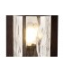 Bollard Post Lamp, 1 x E27, Antique Bronze, Clear Ripple Glass, IP54 - 8