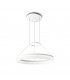 Integrated LED 1 Light Dimmable Small Ceiling Pendant White - 1