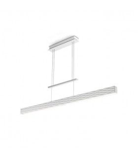 LED 3 Light Ceiling Pendant Bar White - 1