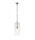 Ceiling Pendant, 1 Light E27, Polished Chrome, Clear - 1
