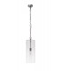 Ceiling Pendant, 1 Light E27, Polished Chrome, Clear - 3